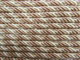 Great value 12mm Twisted Cord Trim- Brown and Cream #982 available to order online Australia