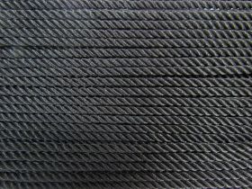 Great value 6mm Twisted Cord Trim- Black #984 available to order online Australia