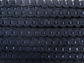 Great value 17mm Scallop Weave Tape- Navy #986 available to order online Australia