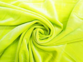 Great value Stretch Velvet- Neon Chartreuse #8146 available to order online Australia