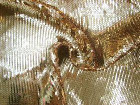 Great value High Density Embroidered Stretch Sequins- Gold #8149 available to order online Australia