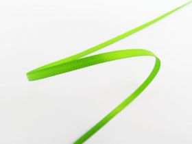 Great value 3mm Double Faced Satin Ribbon- Electric Green #T360 available to order online Australia
