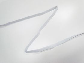 Great value 10mm Woven Swimwear Elastic- White #1029 available to order online Australia