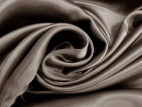 Great value Silk Charmeuse Satin- Deep Taupe #10556 available to order online Australia
