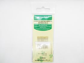Great value Clover Gold Eye Quilting Needles No.8 available to order online Australia