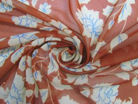 Great value Flowers In The Sky Stretch Mesh- Rust #8307 available to order online Australia