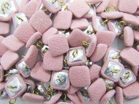 Great value Fabric Covered Fashion Buttons- Pink Crepe FB094 available to order online Australia