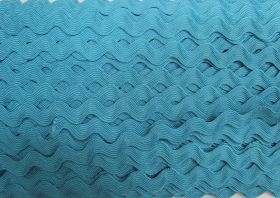 Great value 9mm Ric Rac Trim- Aqua available to order online Australia