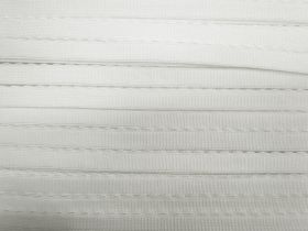 Great value 12mm Lingerie Elastic- White #T036 available to order online Australia