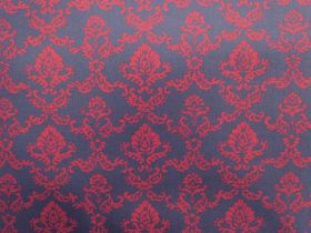 Great value *Seconds* Florence Broadhurst- Avant Garde Cotton- Red On Blue available to order online Australia