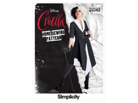 Great value Simplicity Pattern S9340 MISSES' COSTUME- Size R5 (14-16-18-20-22) available to order online Australia