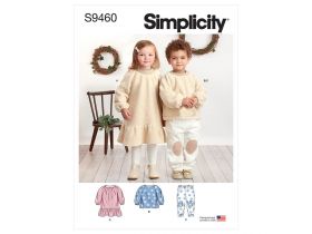 Great value Simplicity Pattern S9460 TODDLER/CHILD SPORTSWEAR- Size A (1/2-1-2-3-4-5-6-7-8) available to order online Australia