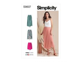 Great value Simplicity Pattern S9607 MISSES' SKIRT- Size U5 (16-18-20-22-24) available to order online Australia