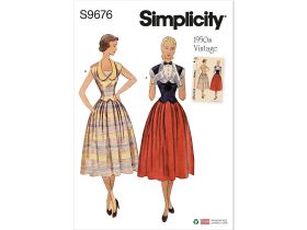 Great value Simplicity Pattern S9676 MISSES' TWO-PIECE DRESSES- Size U5 (16-18-20-22-24) available to order online Australia