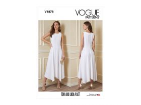 Great value Vogue Pattern V1878 MISSES & PETITE DRESS- Size A5(6-8-10-12-14) available to order online Australia