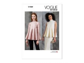 Great value Vogue Pattern V1909 MISSES' TOP- Size A (S-M-L-XL-XXL) available to order online Australia