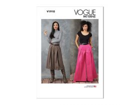 Great value Vogue Pattern V1910 MISSES' PANTS- Size B5(8-10-12-14-16) available to order online Australia