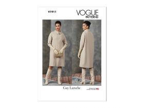 Great value Vogue Pattern V1911 MISSES' COAT- Size ZZ(LRG-XLG-XXL) available to order online Australia
