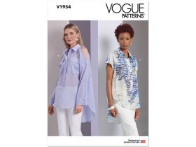 Great value Vogue Pattern V1954 Misses Top / Vest- Size Y5 (18-20-22-24-26) available to order online Australia