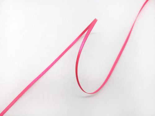 Great value Double Sided Satin Ribbon- 3mm- 72 SHOCKING PINK available to order online Australia