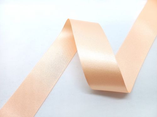 Great value Double Sided Satin Ribbon- 35mm- 71 PEACH available to order online Australia
