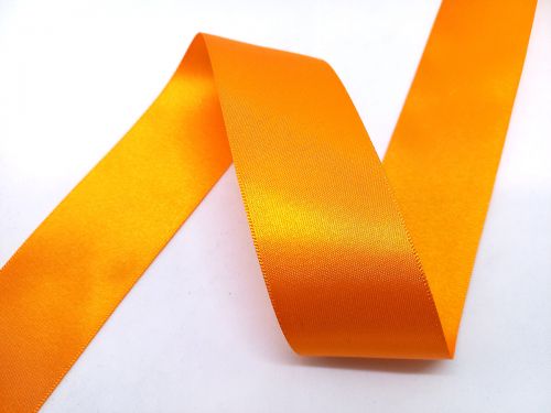 Great value Double Sided Satin Ribbon- 35mm- 670/672 MARIGOLD available to order online Australia