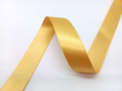 Great value Double Sided Satin Ribbon- 25mm- 82/678 HONEY GOLD available to order online Australia