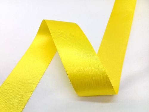 Great value Double Sided Satin Ribbon- 35mm- 63/679 YELLOW available to order online Australia