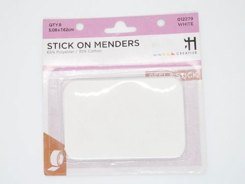 Great value Stick on Mending Patch- White- Pack of 8 available to order online Australia