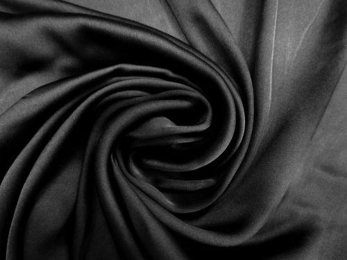 Great value Satin Chiffon- Florence Black #10980 available to order online Australia