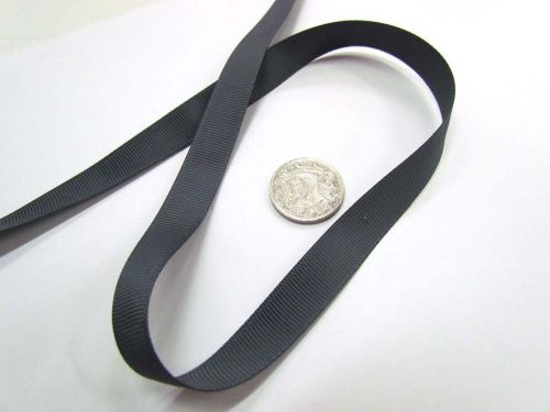 Great value Grosgrain Ribbon 13mm- Charcoal available to order online Australia