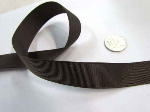 Great value Grosgrain Ribbon 22mm- Brown available to order online Australia
