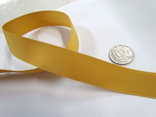 Great value Grosgrain Ribbon 22mm- Gold available to order online Australia