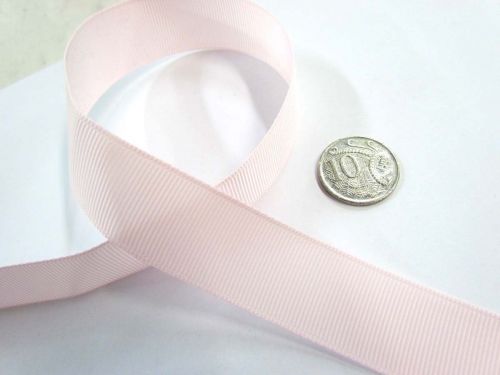Great value Grosgrain Ribbon 22mm- Powder Pink available to order online Australia