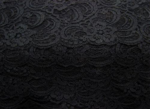 Great value 90mm Gabriella Lace Trim- Black #324 available to order online Australia