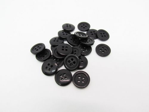 Great value 15mm Button- FB451 Black available to order online Australia