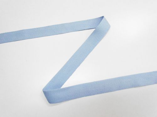 Great value 25mm Cotton Heading Tape- Sky Blue #T140 available to order online Australia
