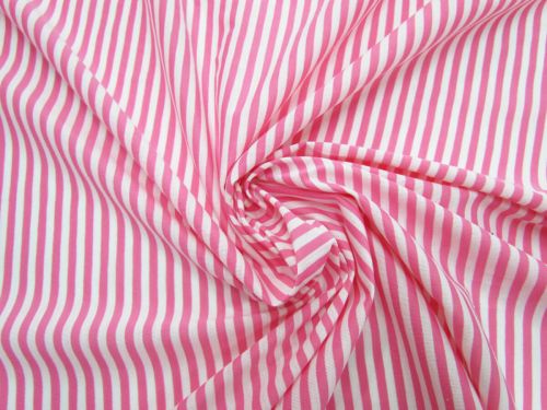 Great value Stripe Cotton Blend Jersey- Bubbly Pink #5201 available to order online Australia