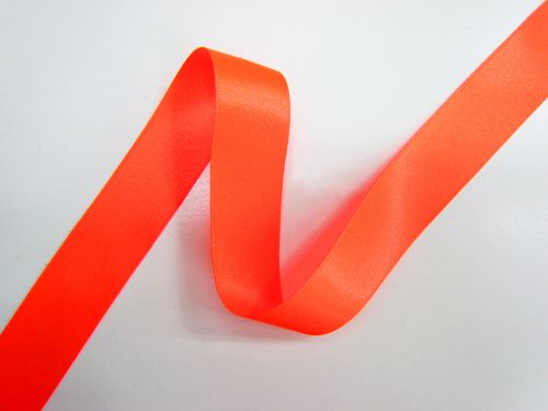 Great value Double Sided Satin Ribbon- 25mm- 6844 F/ORANGE available to order online Australia