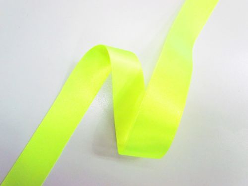 Great value Double Sided Satin Ribbon- 25mm- 6846 F/YELLOW available to order online Australia