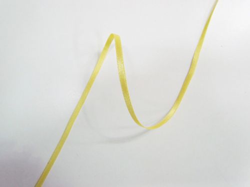 Great value 3mm Satin Ribbon- Sunny Yellow available to order online Australia