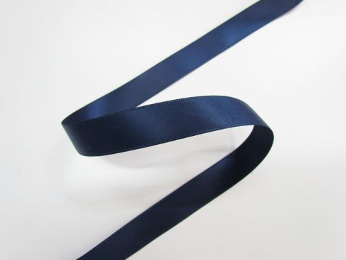 Great value 16mm Double Faced Satin Ribbon- Navy #T211 available to order online Australia