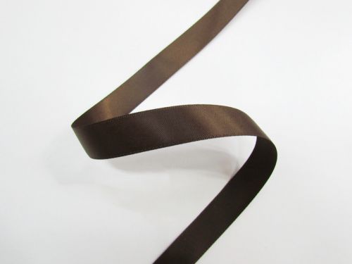 Great value 16mm Double Faced Satin Ribbon- Brown #T213 available to order online Australia