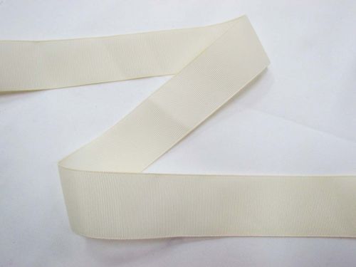 Great value Grosgrain Ribbon 38mm- Antique White available to order online Australia