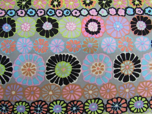 Great value Kaffe Fassett- Row Flowers- Contrast available to order online Australia