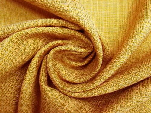 Great value Chunky Weave Cotton Viscose Suiting- Golden Ochre #9938 available to order online Australia