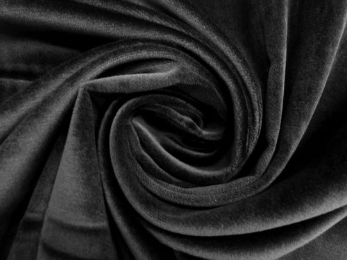 Great value Cotton Stretch Velveteen- Soft Black #9957 available to order online Australia