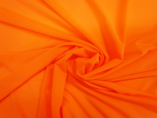 Great value Imperfect Sheer Spandex Lining- Neon Carrot Orange #8221 available to order online Australia