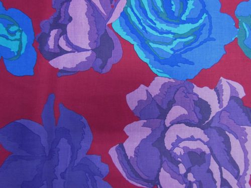 Great value Kaffe Fassett Rose Clouds- Maroon available to order online Australia