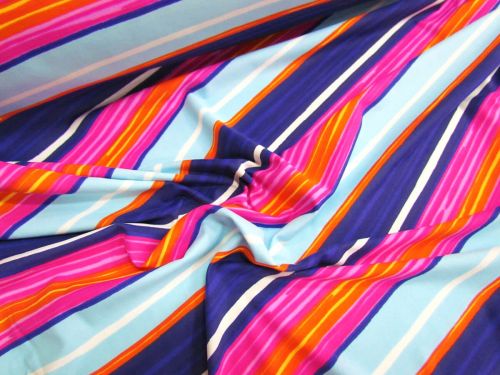 Great value Moonlight Stripe Spandex- Fireworks available to order online Australia